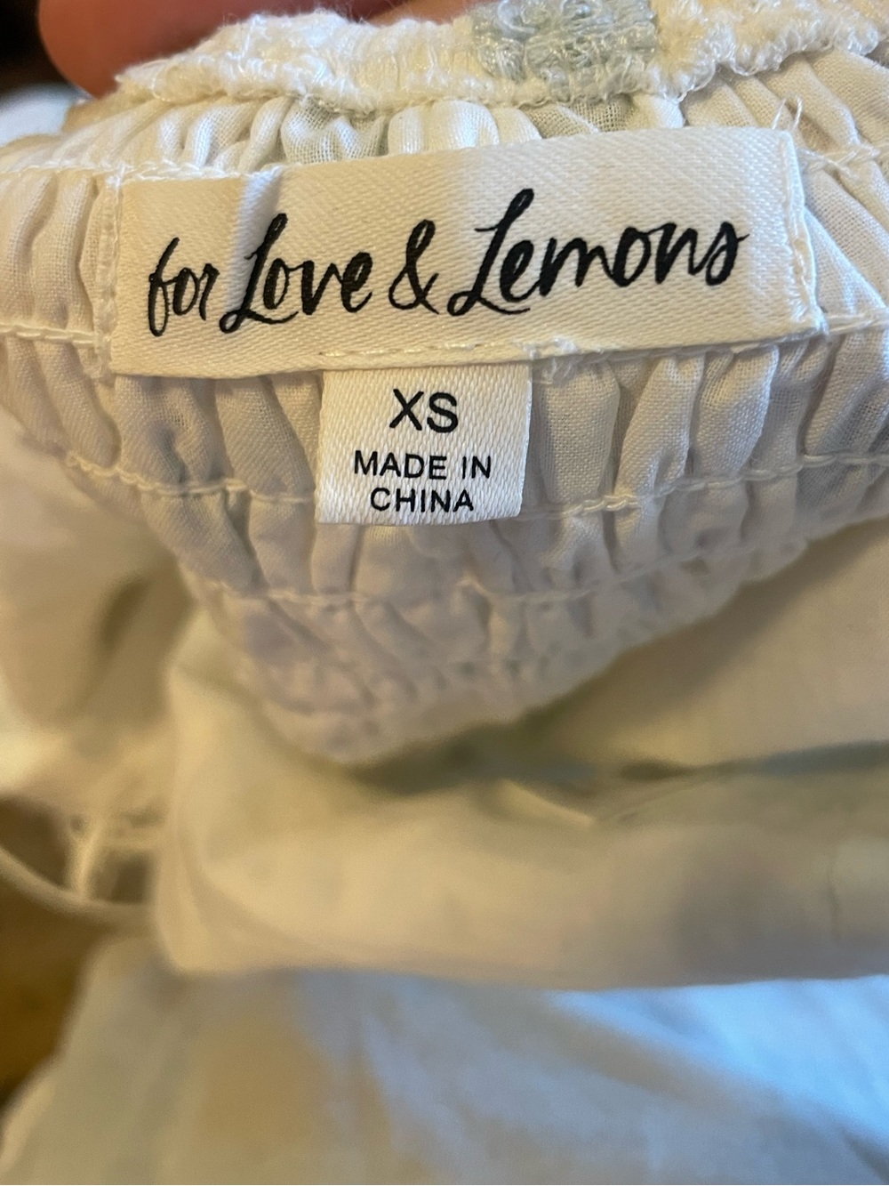 For Love and Lemons Puff Sleeve Bodysuit - Picture 5 of 5